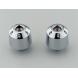 CHROME BAR ENDS