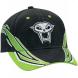 BLACK/LIME TEAM BASEBALL CAP (Arctic Cat)