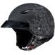 CL-21M HALF-HELMET - SKULL & THORNS (HJC)
