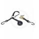 8-FT. TRIPLE-HOOK RATCHET TIE-DOWN W/SOFT HOOK (ATVLogic)