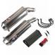 HOMOLOGATED TITANIUM SILENCERS KIT 1198 S