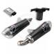 CARBON RACING EXHAUST SYSTEM KIT 696