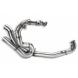 COMPLETE EXHAUST SYSTEM WITH CARBON SILENCERS