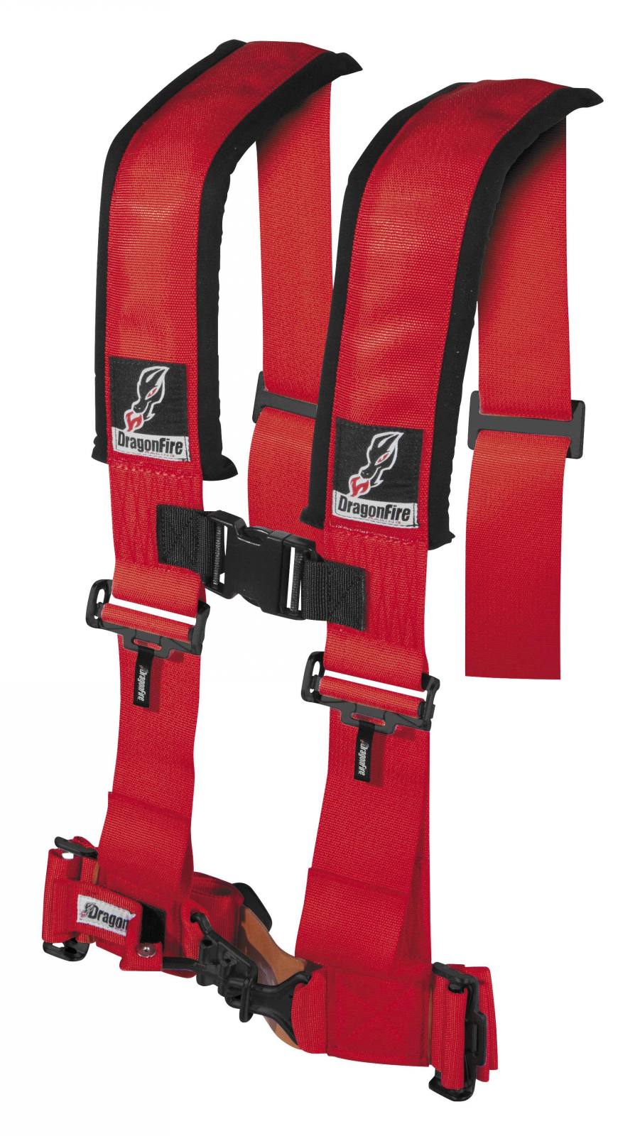 Gray 3in Dragonfire Racing 14-0044 ATV Harness Restraints