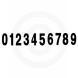 FACTORY EFFEX® STANDARD NUMBERS (Factory Effex)