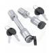 BULLY™ HARDENED STEEL TRAILER HITCH LOCK SET (Bully Locks)