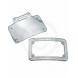 CURVED LICENSE PLATE FRAME