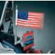 LICENSE PLATE MOUNTED FLAG