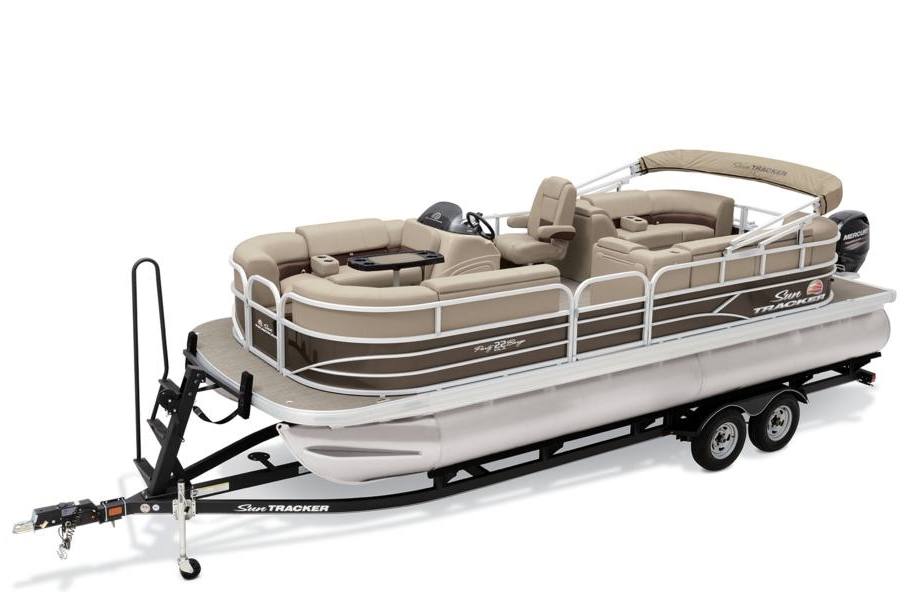 2019 sun tracker party barge® 22 dlx