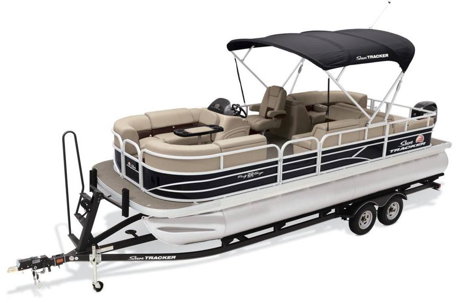 2019 sun tracker party barge® 22 rf dlx