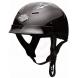 MEN'S BLACK TOP HALF HELMET
