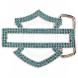 WOMEN'S CRYSTAL BUCKLE