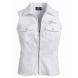 WOMEN'S SLEEVELESS WOVEN SHIRT WITH LACING (Harley-Davidson®)