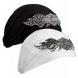 WOMEN'S STUDDED WINGED BAR & SHIELD LOGO HEAD WRAP
