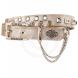 WOMEN'S VINTAGE METALLIC BELT