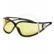 SILVER BANNER PERFORMANCE EYEWEAR - YELLOW LENS