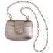 WOMEN'S VINTAGE METALLIC 2-IN-1 HIP BAG