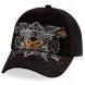 WOMEN'S LARGE SKULL BASEBALL CAP