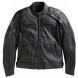 MEN'S REFLECTIVE SKULL LEATHER JACKET