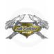 TECNHO BEE BLACK & WHITE DECAL