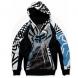 PINCER EXPLOSION SASQUATCH ZIP HOODY (Fox Racing)