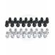 3/8" TAPERED CHROME LUGNUTS (AMS)