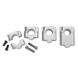 UNIVERSAL HANDLEBAR CLAMP KIT (Moose Racing)