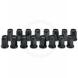 10MM FLAT BLACK LUGNUTS (AMS)