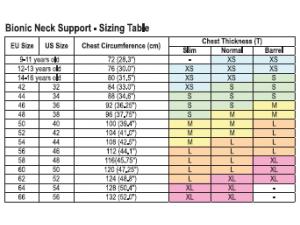 CARBON BIONIC AND BIONIC SB NECK SUPPORT