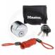 CHROME DISK BRAKE LOCK (Master Lock)
