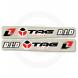 SWINGARM DECALS FOR SUZUKI