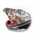 PISTONBONE CHROME HELMET (Troy Lee Designs)