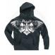 MEANDERED SKULLS HOODIE (Victory Motorcycles)