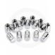 SAE LUG NUTS FOR ALUMINUM RIMS (Pure Polaris)