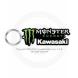MONSTER ENERGY® KAWASAKI RUBBER KEYCHAIN