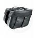 SLANT BRAIDED COMPACT SADDLEBAG