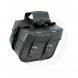 SLANT BRAIDED MEDIUM SADDLEBAG