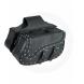 SLANT BRAIDED/STUDDED MEDIUM SADDLEBAGS