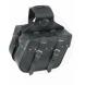 SLANT STUDDED MEDIUM SADDLEBAGS (River Road)
