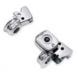 CHROME CLUTCH BRACKET & MASTER CYLINDER RESERVOIR (Harley-Davidson®)