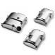 CHROME TRANSMISSION TOP COVERS