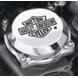 CHROME BAR & SHIELD LOGO CV CARBURETOR TOP COVER