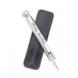 TIRE GAUGE AND TREAD DEPTH INDICATOR WITH EMBOSSED