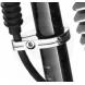 CHROME BILLET CLUTCH CABLE CLAMP