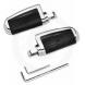 SLOTTED CHROME AND RUBBER CUSTOM FOOTPEGS