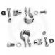 ENGINE GUARD FOOTPEG MOUNTING KIT
