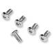CHROME TIMER COVER SCREW KITS