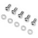 CHROME DERBY COVER SCREW KIT