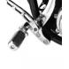 CHROME FORWARD CONTROL FOOTREST SUPPORT