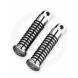 O-RING FOOTPEGS WITH ETCHED BAR & SHIELD LOGO